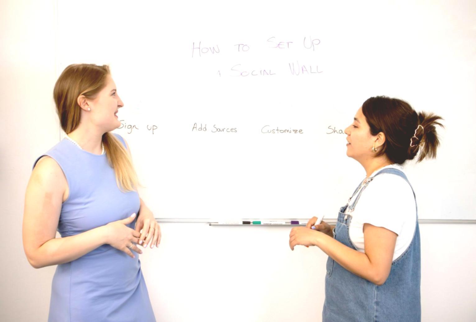 Teilnehmer während einer interaktiven Lerneinheit